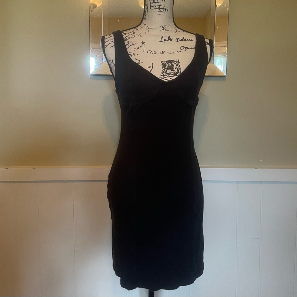 AERIE CORSET RIBBED MINI DRESS- NWOT